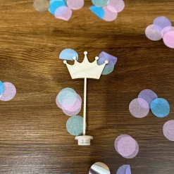 Krone - Stecker für Geburtstagskranz