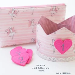 Krone für den Kindergeburtstag, Kindergeburtstagskrone, Geburtstagskrone mit Zahlen, Feen Krone Geburtstag