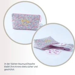 Krone für den Kindergeburtstag, Geburtstagskrone mit Zahlen, Stoffkrone für Kinder, Kinderkrone, Geschenk