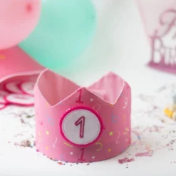 Krone für Kindergeburtstag, Geburtstagskrone, Kinderkrone, DIY Krone, Geburtstag, Geburtstagskrone Mädchen
