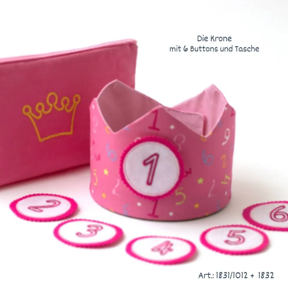 Krone für Kindergeburtstag, Geburtstagskrone, Kinderkrone, DIY Krone, Geburtstag, Geburtstagskrone Mädchen