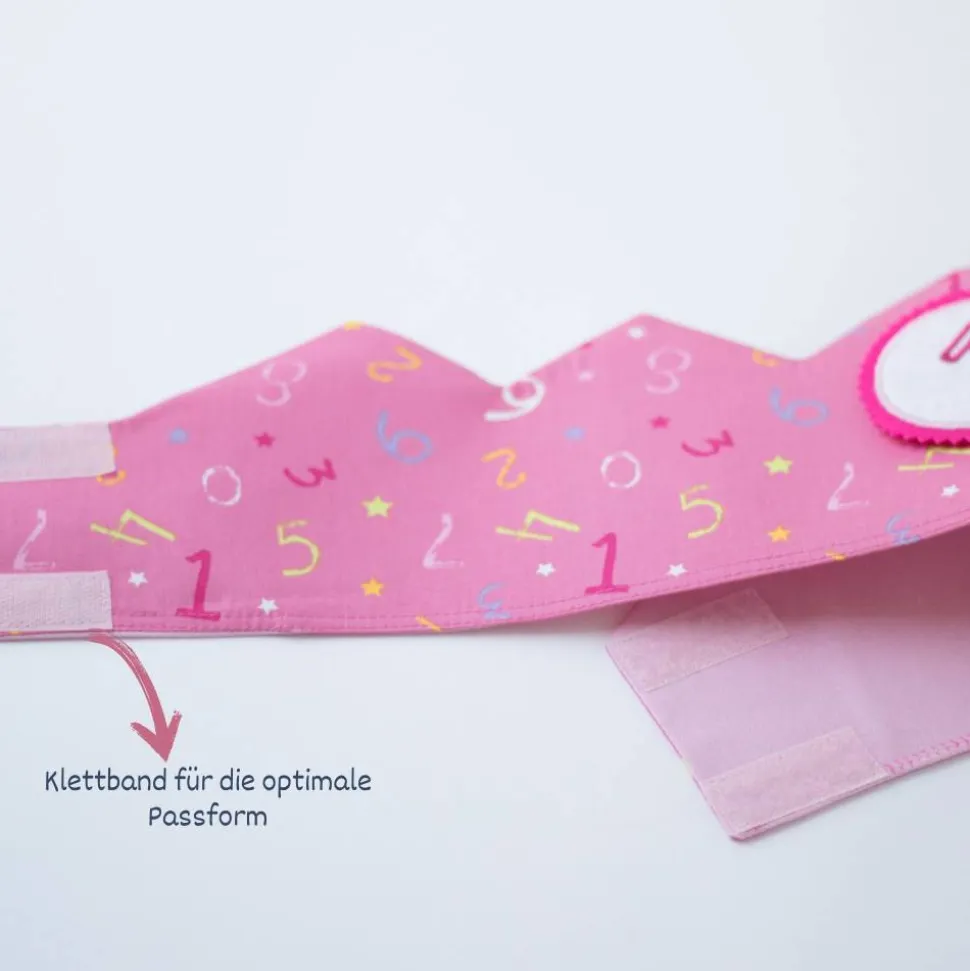 Krone für Kindergeburtstag, Geburtstagskrone, Kinderkrone, DIY Krone, Geburtstag, Geburtstagskrone Mädchen