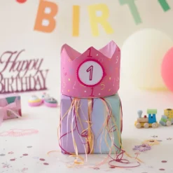 Krone für Kindergeburtstag, Geburtstagskrone, Kinderkrone, DIY Krone, Geburtstag, Geburtstagskrone Mädchen