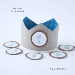 Krone für Kindergeburtstag, Geburtstagskrone mit Zahlen, Kindergeburtstag Krone, Geschenk, gifts for Boys