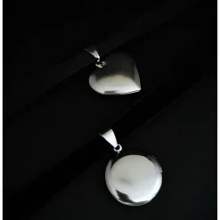 Kropfband mit Medaillon, Dirndlkette, Edelstahl, Auswahl