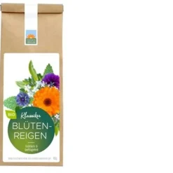 Kräutertee-Mischungen, Geschenkset No. 2:   6 Sorten in Bio-Qualität (3 davon mit Hanf), plastikfrei