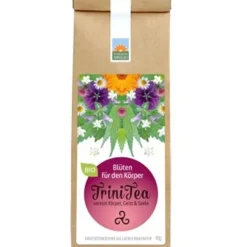 Kräutertee-Mischungen, Geschenkset No. 1:   6 Sorten in Bio-Qualität (3 davon mit Hanf), plastikfrei