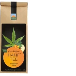 Kräutertee-Mischungen, Geschenkset No. 1:   6 Sorten in Bio-Qualität (3 davon mit Hanf), plastikfrei