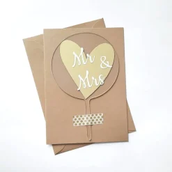 Kuchenstecker aus Acryl I Cake Topper I Kuchendeko I Hochzeit I Mr & Mrs