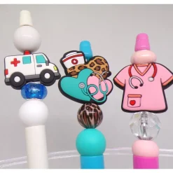 Kugelschreiber Pflege Geschenk – Handgemacht für Krankenschwester, Altenpflege & Rettungsdienst