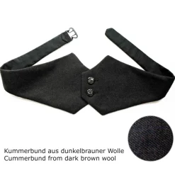 KUMMERBUND in verschiedenen Stoffen: Samt Seidensamt Seide
