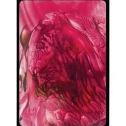 Kunst–Doppelkarte - „Blüte mit Knospen“ - bewusst ohne Textvorgabe - Design  Ulrike Kröll.