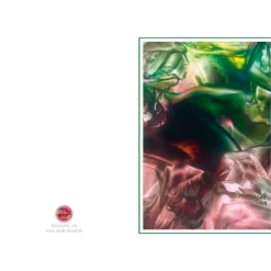 Kunst–Doppelkarte - „Die Schönheit des Lichtes“ - bewusst ohne Textvorgabe - Design  Ulrike Kröll.