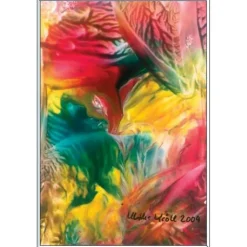 Kunst–Doppelkarte - „Frühlingserwachen“ - bewusst ohne Textvorgabe - Design  Ulrike Kröll