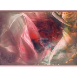 Kunst–Doppelkarte - „Impressionen unter Wasser“ - bewusst ohne Textvorgabe - Design  Ulrike Kröll