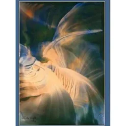 Kunst–Doppelkarte - „Licht und Schatten“ - bewusst ohne Textvorgabe - Design  Ulrike Kröll.