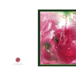 Kunst–Doppelkarte - „Lichtblicke auf den Frühling“ - bewusst ohne Textvorgabe - Design  Ulrike Kröll.