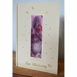 Kunstvoll gestaltete Karte zum Muttertag mit Original Malerei – Design  Ulrike Kröll