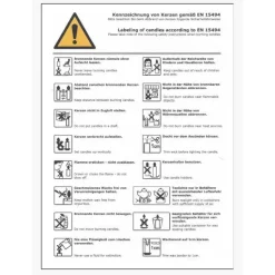 kurze Stabkerzen 10cm lang - 22mm Durchmesser farbig | Geburtstagskerzen