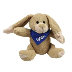 Kuschelhase mit Namen - Kuscheltier Hase personalisiert -Kuscheltier mit Wunschbeschriftung- Ostergeschenk Geschenk