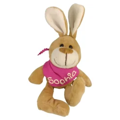 Kuschelhase mit Namen - Kuscheltier Hase personalisiert -Kuscheltier mit Wunschbeschriftung- Ostergeschenk Geschenk