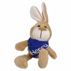 Kuschelhase mit Namen - Kuscheltier Hase personalisiert -Kuscheltier mit Wunschbeschriftung- Ostergeschenk Geschenk