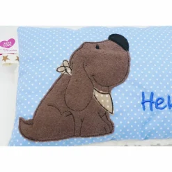 Kuschelkissen  Hund Labrador Retriever  Wunschnamen Taufkissen Geburtskissen - Schmusekissen Kissen mit Namen