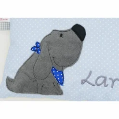 Kuschelkissen  Hund Labrador Retriever  Wunschnamen Taufkissen Geburtskissen - Schmusekissen Kissen mit Namen