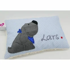 Kuschelkissen  Hund Labrador Retriever  Wunschnamen Taufkissen Geburtskissen - Schmusekissen Kissen mit Namen