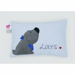 Kuschelkissen  Hund Labrador Retriever  Wunschnamen Taufkissen Geburtskissen - Schmusekissen Kissen mit Namen