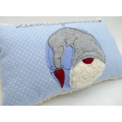 Kuschelkissen Wichtel Tomte Zwerg Rentier Rednose Elch Reh Rudolph Nikolaus - Weihnachten- Kissen mit Namen