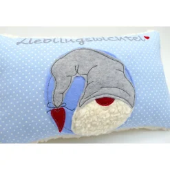 Kuschelkissen Wichtel Tomte Zwerg Rentier Rednose Elch Reh Rudolph Nikolaus - Weihnachten- Kissen mit Namen