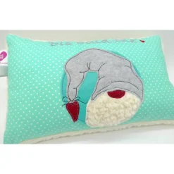 Kuschelkissen Wichtel Tomte Zwerg Rentier Rednose Elch Reh Rudolph Nikolaus - Weihnachten- Kissen mit Namen