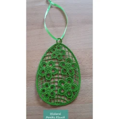 Lace - Ostereier, gestickt