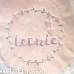 Lama - Kuscheltier individuell bestickt zur Geburt, Taufe, Geburtstag oder weiteren Anlässe