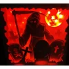 Lampe mit 3D Bild Halloween inkl. Farbwechsel Shadowbox.