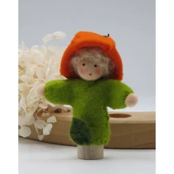 Lampionblume - Physalis - Stecker - Jahreszeitentisch - Geburtstagsring - Stecker - Herbst - Geburtstag - Art.Nr. HE13