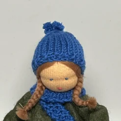 Laternenmädchen grün- Jahreszeitentisch - Blumenkind - Herbst