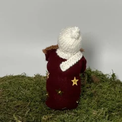 Laternenmädchen rot - Jahreszeitentisch - Blumenkind - Herbst