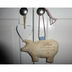 Lavendel Glücksschwein 'Bacon', Geschenk Silvester, Neujahr