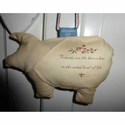 Lavendel Glücksschwein 'Bacon', Geschenk Silvester, Neujahr