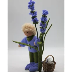 Lavendel Junge - Blumenkind - Jahreszeitentisch - Waldorf Art - Art.Nr.SO41