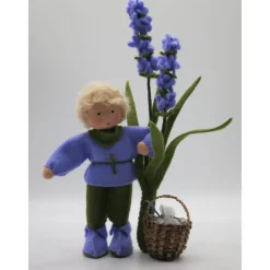 Lavendel Junge - Blumenkind - Jahreszeitentisch - Waldorf Art - Art.Nr.SO41