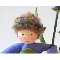 Lavendel Mädchen - Blumenkind - Jahreszeitentisch - Waldorf Art - Art.Nr.SO29