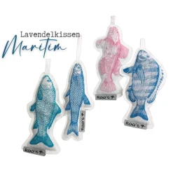 Lavendelkissen Duftsäckchen | Fische | Lavendelsäckchen bedruckte Baumwolle