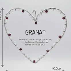 Lebensfreude für das Schulkind | Fensterdeko mit Granat | Geschenke zur Einschulung | Glücksbringer Schultüte