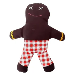 Lebkuchenmännchen mit befüllbaren Hosen in rot oder blau