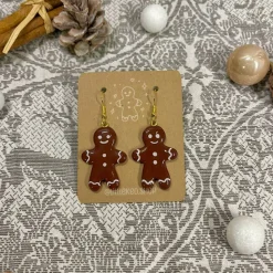 Lebkuchenmännchen Ohrringe | handgemacht | Fimo | Weihnachten
