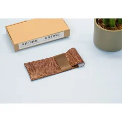 Leder Stifthülle. Personalisiertes Stifteetui. Monogram Stifteetui. Gravur Stifteetui. Monogramm-Federtasche. Bleistifth