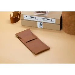 Leder Stifthülle. Personalisiertes Stifteetui. Monogram Stifteetui. Gravur Stifteetui. Monogramm-Federtasche. Bleistifth